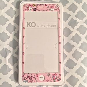 My Melody tempered glass phone cover
